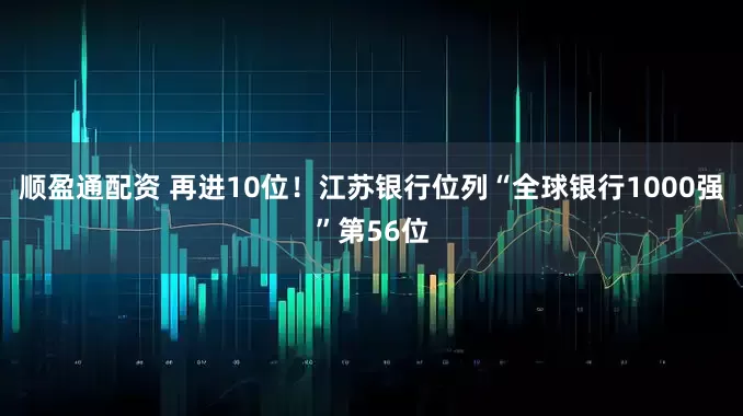 顺盈通配资 再进10位！江苏银行位列“全球银行1000强”第56位